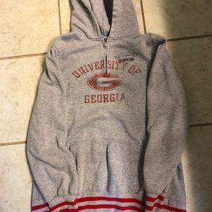 UGA (Georgia) Vintage Style Sweatshirt, XL